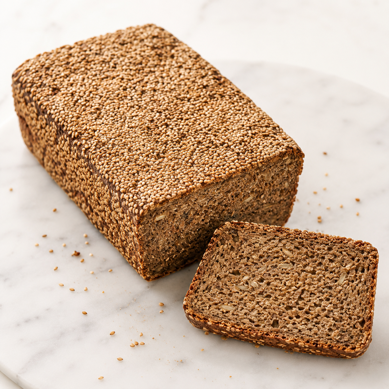 Organic Rye Sourdough Loaf